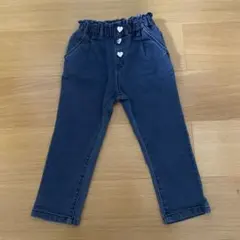デニムパンツ ハートポケット 110 女の子　長ズボン