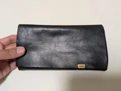 所作 Shosa ロングウォレット 長財布 ブラック レザーのサムネイル