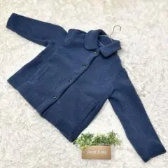 美品✨【UNIQLO】ユニクロ ボアフリースステンカラーショートコート (M)