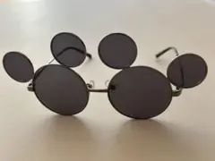 ミッキー型サングラス ブラックレンズ　ディズニー　　サングラス