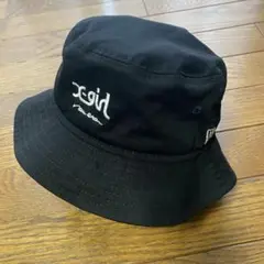 【美品】X-girl × ニューエラ バケットハット 帽子 NEW ERA