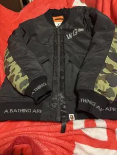 A BATHING APE WGM MA-1ジャケット