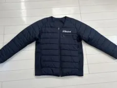 ❤️ATHLETA アスレタ ノーカラー ダウン　中綿ウォームジャケット Lサイズ