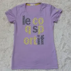 ルコックスポルティフ le coq sportif Tシャツ M 薄紫 半袖のサムネイル