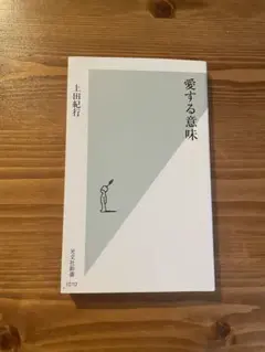 愛する意味 上田紀行 光文社