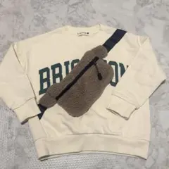 BRANSHES ブランシェス トレーナー ショルダーバッグ付き