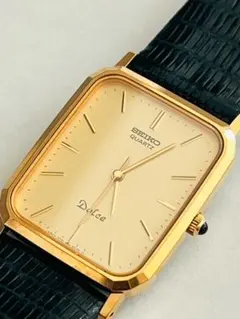 ◆SEIKO DOLCE 腕時計 金メッキ 7731-5240 ゴールドカラー 楽天市場】SEIKO【セイコー】7731-5240 Dolce ドルチェ ゴールド