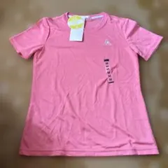 ルコックスポルティフ 半袖スポーツTシャツ ピンクのサムネイル