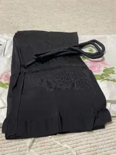 帯揚げ　帯締めセット　黒　喪服　和服正装