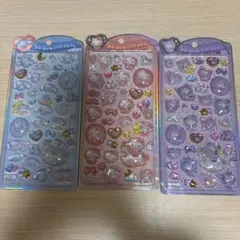 うるちゅるポップシール　クロミ　シナモン　キティ　ベビー3シートセット