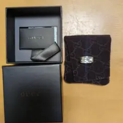 GUCCI シルバーオープンリング サイズ11