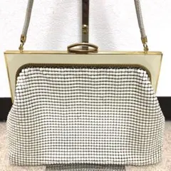 ヴィンテージバッグ　メタルビーズバッグ