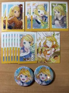 プロセカ 鏡音リン エピカ グリッター缶バッジ