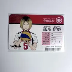 ハイキュー！！　アニメイト　オンリーショップ　特典　研磨