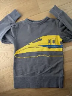 新幹線デザイン トレーナー 8A グレー　OJICO