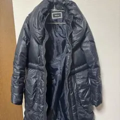 COMME CA ISM ネイビー ダウンジャケット 春物