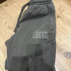 KITH グレー スウェットパンツ S boxロゴ
