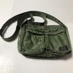 PORTERタンカー　ショルダーバッグ　セージグリーン