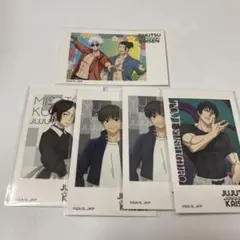 呪術廻戦 スイパラ フォト風カード 五条悟 夏油傑 黒井 灰原 甚爾