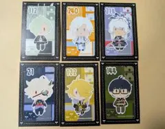 フリューくじ 刀剣乱舞 ぽちくじ おまけカード半券 セット　御伴くじ