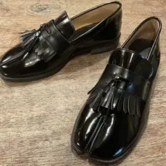Maison Margiela ローファー タビ レザー シューズ 24.5 Maison Margiela＊Tabi loafers タビローファー＊送料込 (Maison