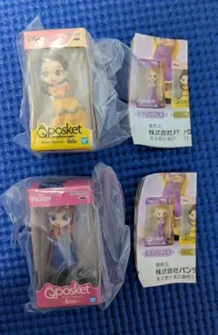 Qposket ミニチュアコレクション2 ディズニーキャラクター ベル・アナ