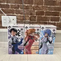 一番くじ エヴァンゲリオン フィギュア B賞 C賞 D賞 3種セットのサムネイル