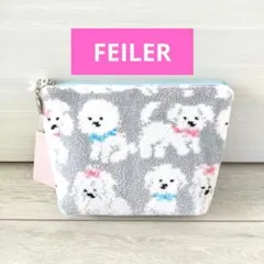 FEILER新品 ギグル エチケットポーチ スクエアポーチ 人気柄 完売品 FEILER新品 ギグル エチケットポーチ スクエアポーチ 人気柄