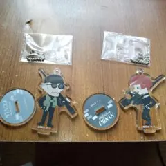 名探偵コナン黒の組織コルンアクリルキーホルダー