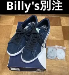 Billy's別注 PUMA SUEDE VTG紺銀 プーマ スエード ビリーズ
