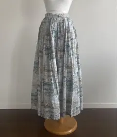 YAECA キュロットスカート YAECA (ヤエカ) WRITE CULOTTES LIBERTY / ライトキュロットリバティ
