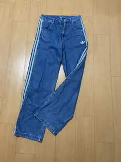 adidas アディカラー デニム ファイヤーバードパンツ　30インチ