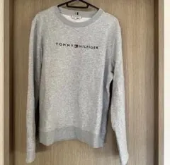 TOMMY HILFIGER クルーネック スウェット グレー M