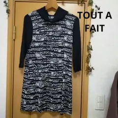 TOUT A FAIT ハイネックチュニックワンピース