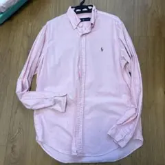 Ralph Lauren ピンク ボタンダウンシャツ M