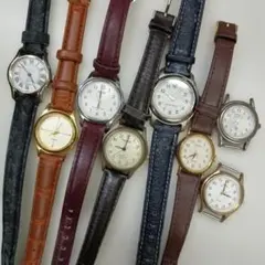 レディース腕時計　いろいろまとめて8個セット　SEIKO　ALBA　まとめ売り