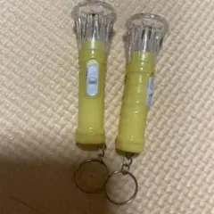 ペンライト　ミニ　キーホルダー　推し活　二個