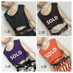 22㌢ドール服 B330円：トップス