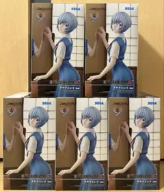 シン・エヴァンゲリオン　FIGURIZMα アヤナミレイ　フィギュア　5体セット