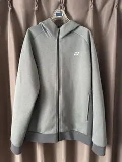 ヨネックス　ユニスウェットパーカー　グレー　51036 Oサイズ