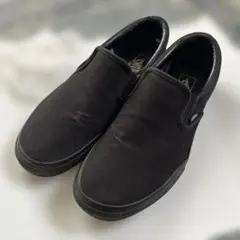 vans スリッポン　ブラック