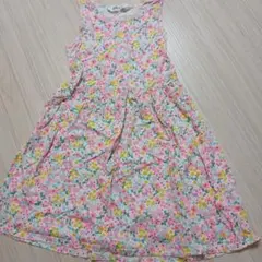 H&M 花柄 ノースリーブ ワンピースのサムネイル