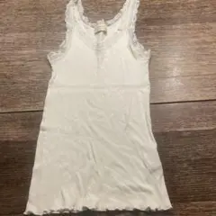 Wcloset ホワイトキャミソール M