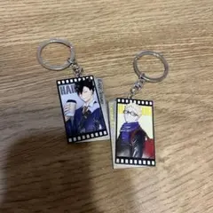 ハイキュー!! ゴミ捨て場の決戦フィルム風アクリルキーホルダー 黒尾鉄朗 月島蛍