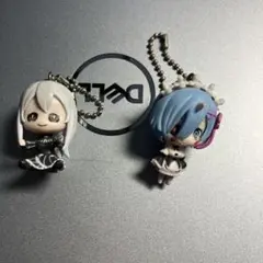 リゼロ　レム　エキドナ　ミニ　ストラップ　フィギュア