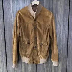 バルスター型　ディアスキン ブルゾン　キャメル