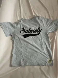 極美品】Subciety ロゴ　Tシャツ グレー Lサイズ　ルード　ストリートのサムネイル