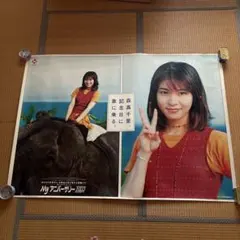 H2 あだち充 93年冬 小学館コミックフェア タペストリー　販促用非売品 H2 あだち充 93年冬 小学館コミックフェア タペストリー 販促用非売品