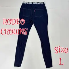 RODEO CROWNS × SLIMWALK マルチスキニーレギンスパンツ Lのサムネイル