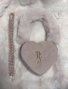 Peony ハートバッグ ピンクべージュ